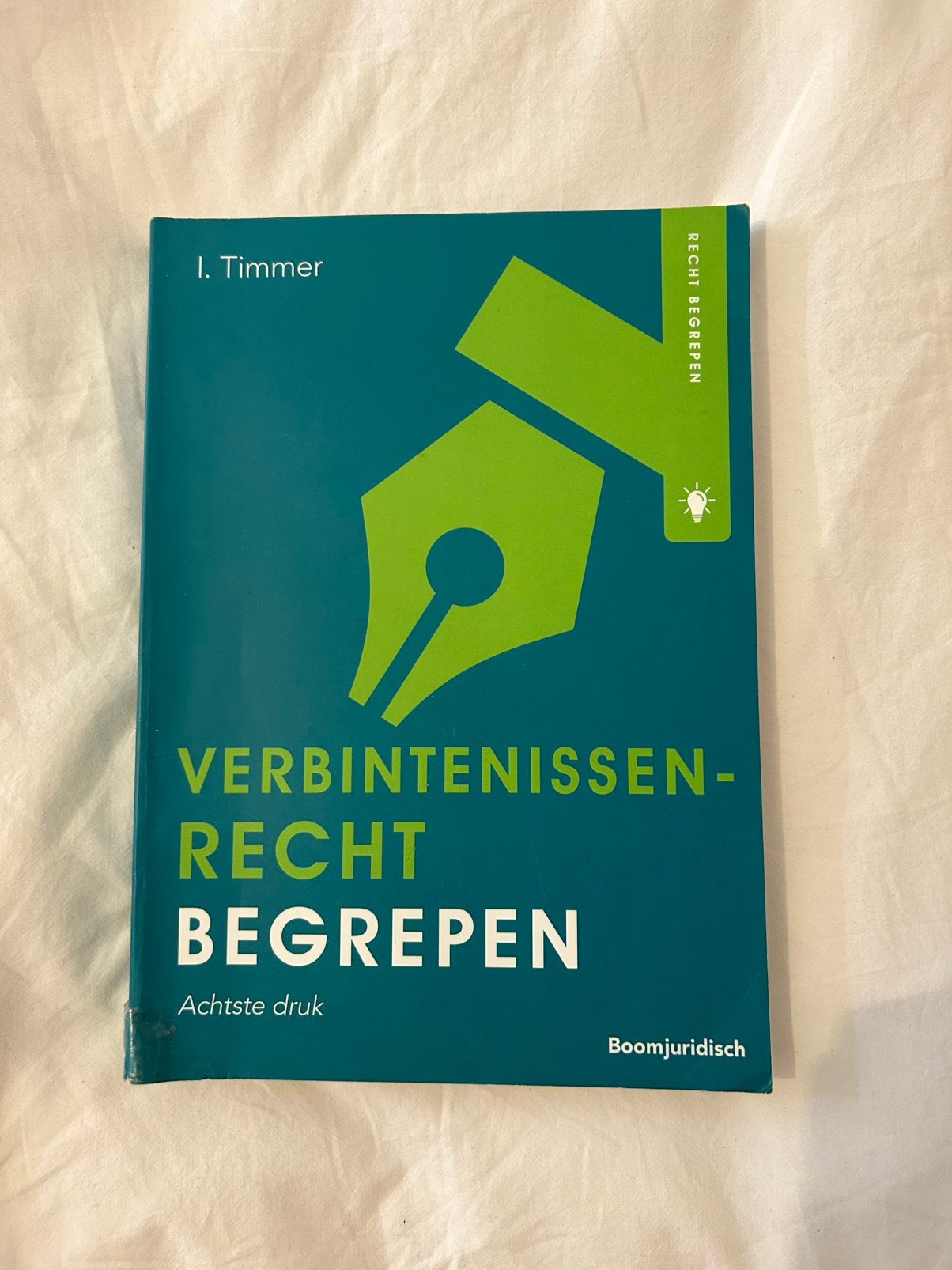 Verbintenissenrecht begrepen studieboek, Boeken, Ophalen of Verzenden, Beta, Zo goed als nieuw, HBO