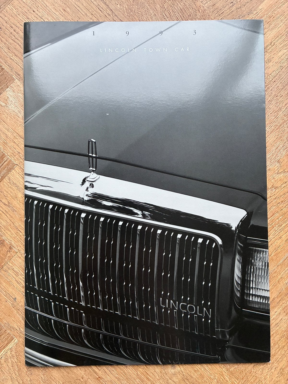 1993 Lincoln Town Car USA brochure, Verzenden, Zo goed als nieuw, Overige merken