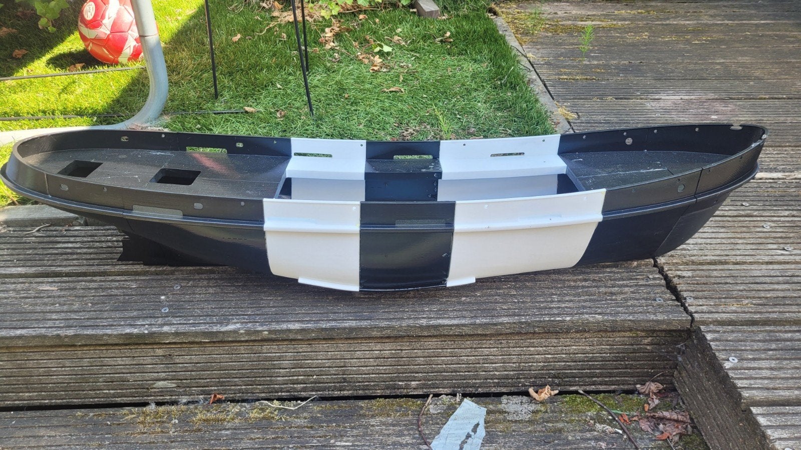 bugsier 3 romp 3 d geprint. 120x30 cm, Ophalen