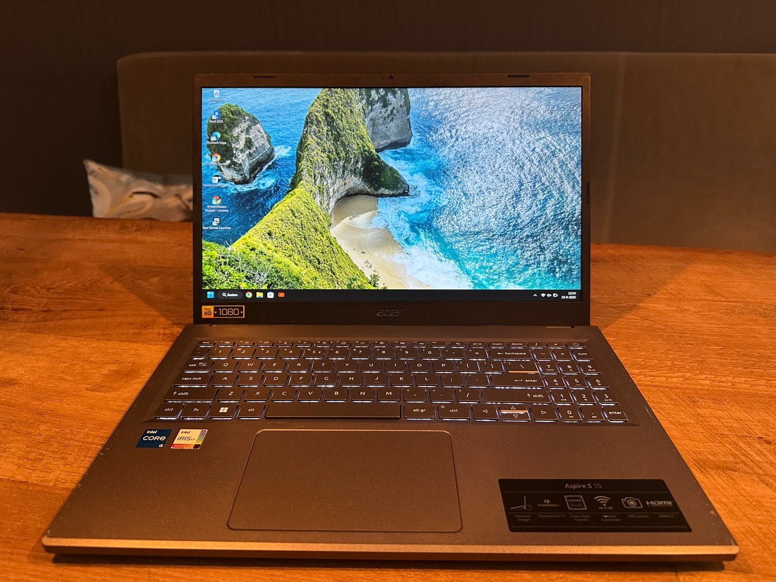 Acer Aspire 5 - Intel i5, 16GB RAM, 512GB Opslag 15.6 Inch, Computers en Software, Windows Laptops, Zo goed als nieuw, 15 inch