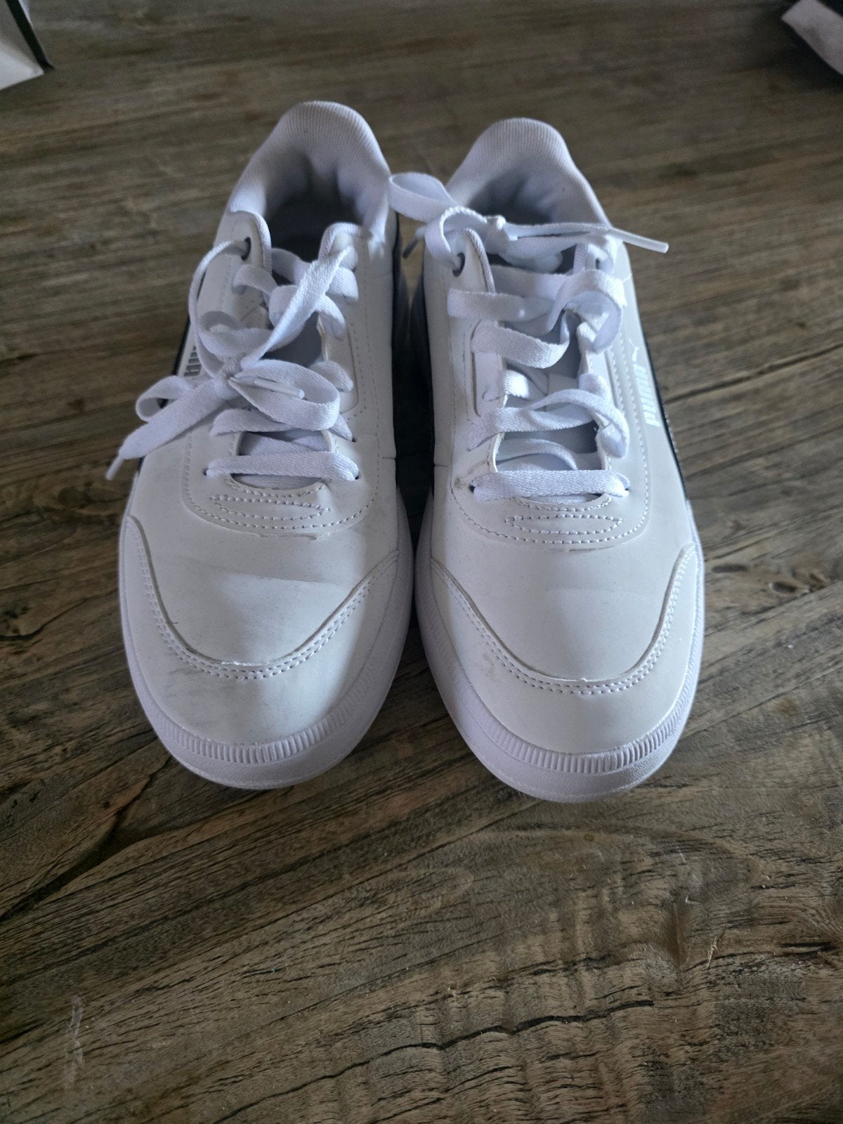 Sneakers - Puma - 39 - Zwart/wit - Dames, Puma, Wit, Ophalen of Verzenden, Sneakers of Gympen