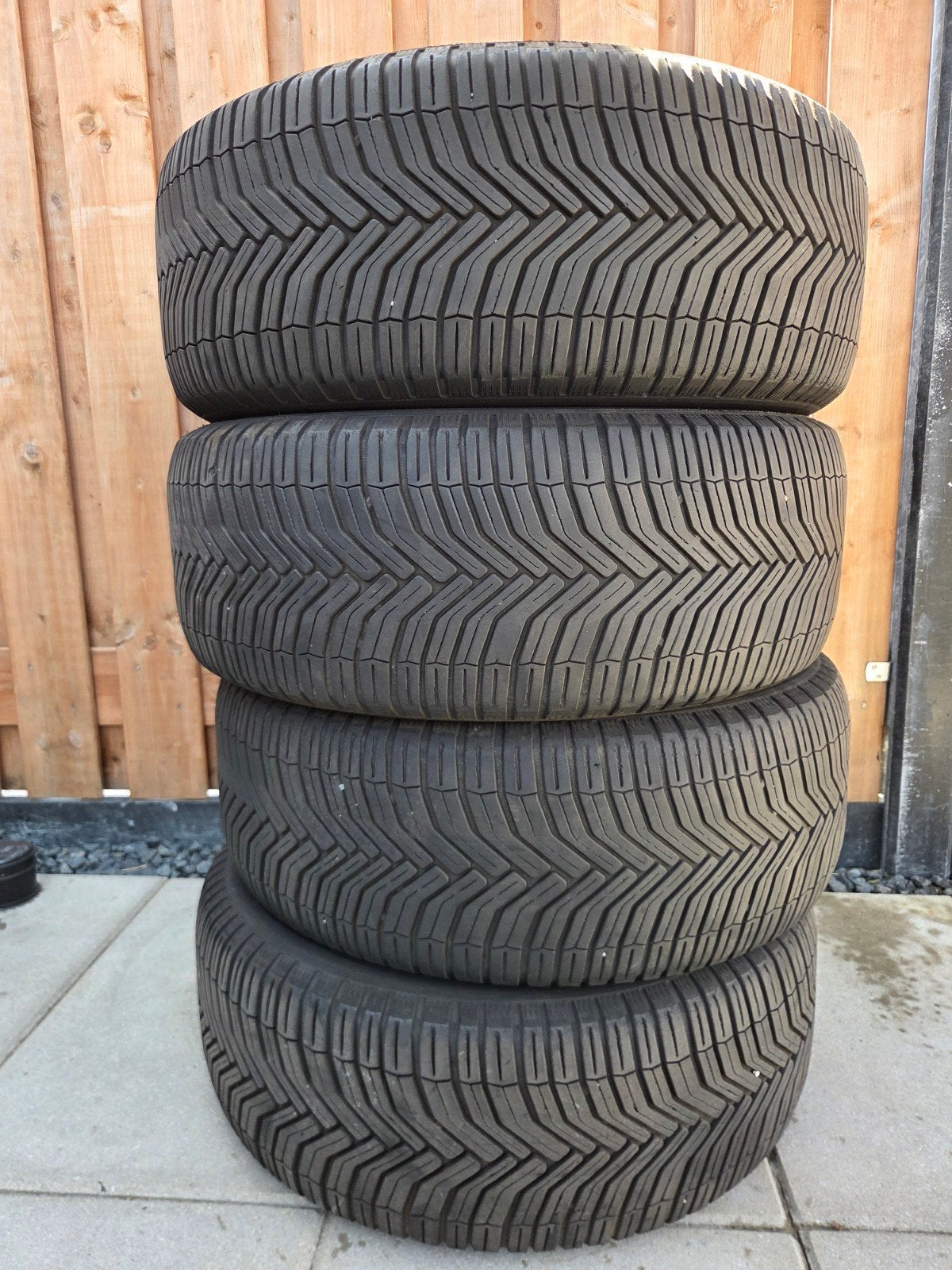 Michelin All Season Banden 215/55 R17, Auto-onderdelen, Ophalen, 17 inch, All Season, Band(en)