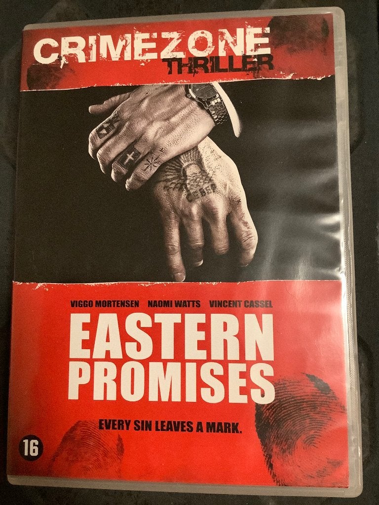 Eastern Promises dvd, Engels, Vanaf 16 jaar, Nederlands, Actiethriller