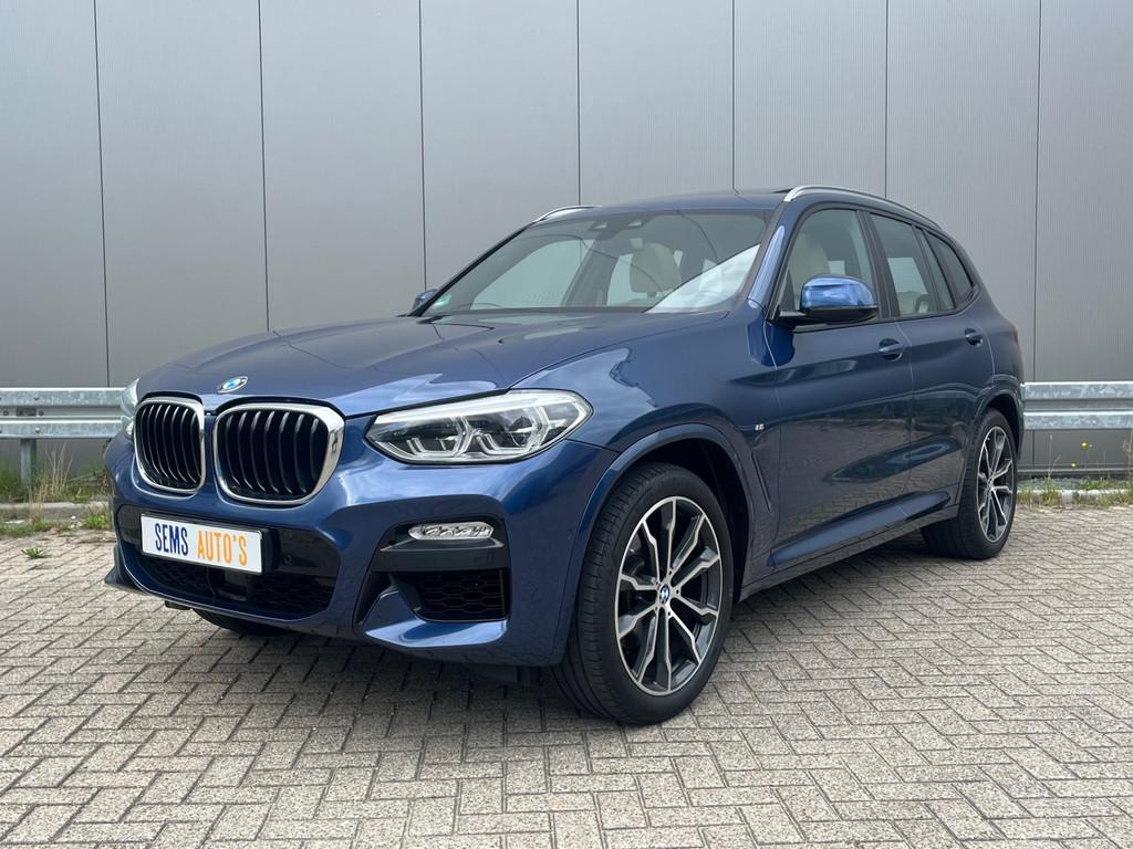 BMW X3 xDrive20i High Executive M-pakket Pano / Head up / El, Automaat, 4 cilinders, Blauw, Bedrijf