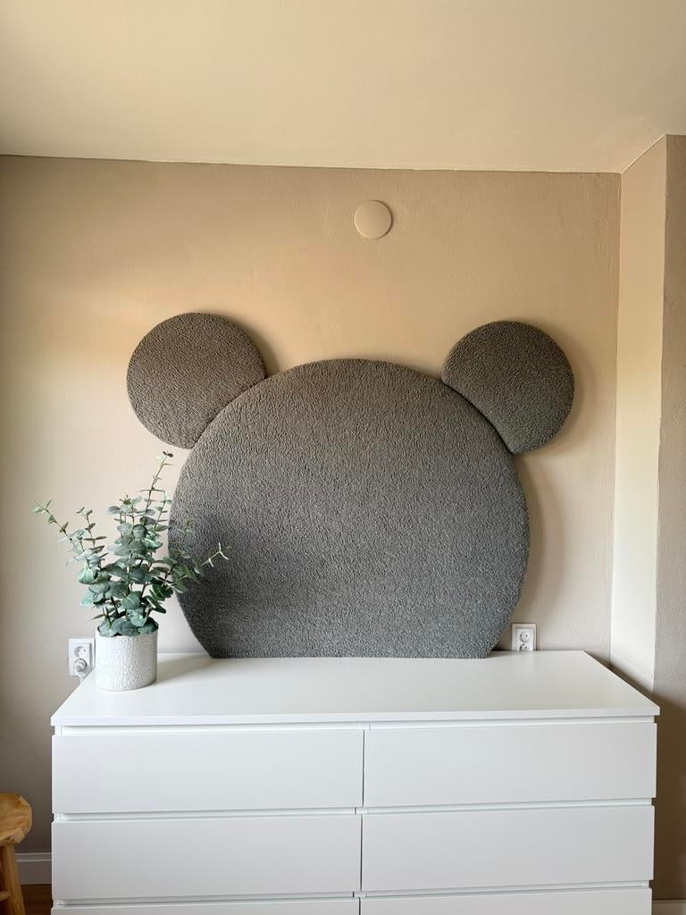 Hoofdbord teddy, Huis en Inrichting, Ophalen, Zo goed als nieuw, 75 cm of meer, Minder dan 50 cm