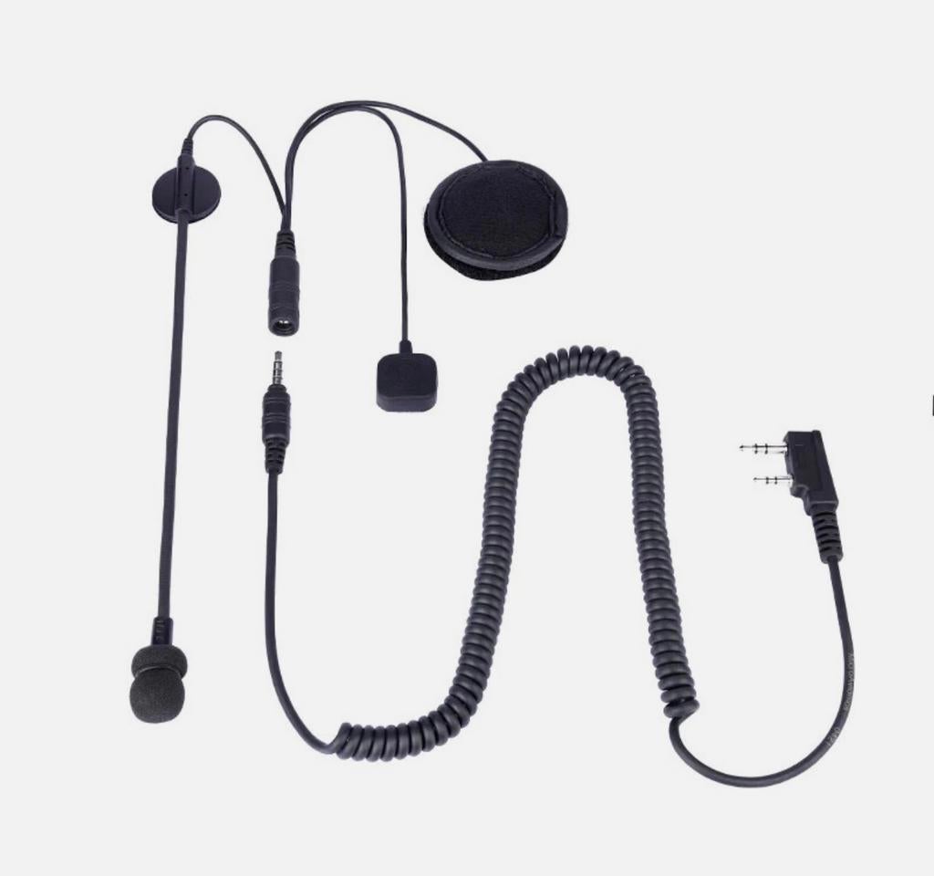 2x MicroAvionics PG HG Headset Kenwood Baofeng headsets ptt, Sport en Fitness, Zweefvliegen en Paragliding, Overige typen, Nieuw