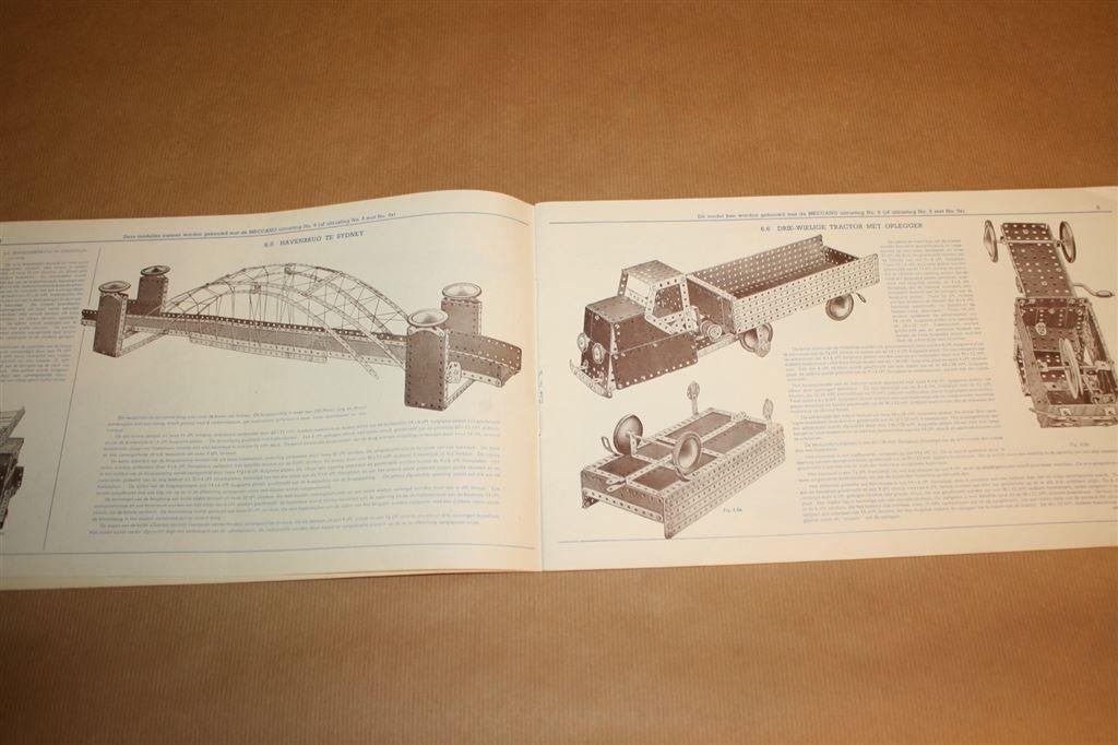 Meccano. Handleiding voor aanvullings-uitrusting No. 5a, Ophalen of Verzenden