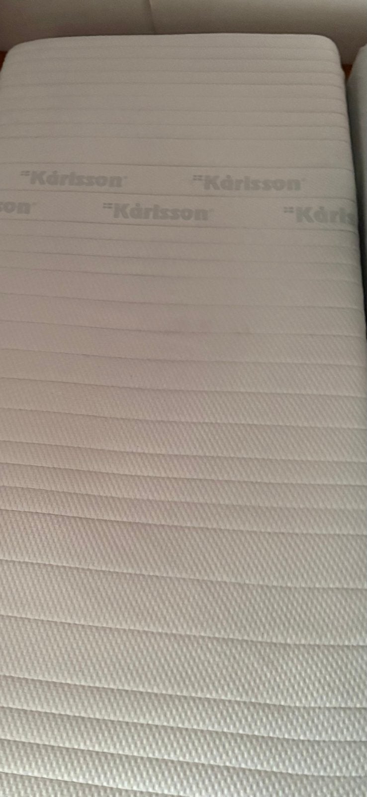 Traagschuim topper van Karlsson, Ophalen, Gebruikt, 90 cm, Eenpersoons