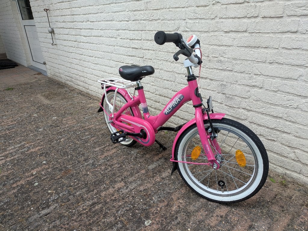 Kinderfiets van Alpina, Fietsen en Brommers, Fietsen | Meisjes, Ophalen, Gebruikt, Alpina Girlpower, Handrem