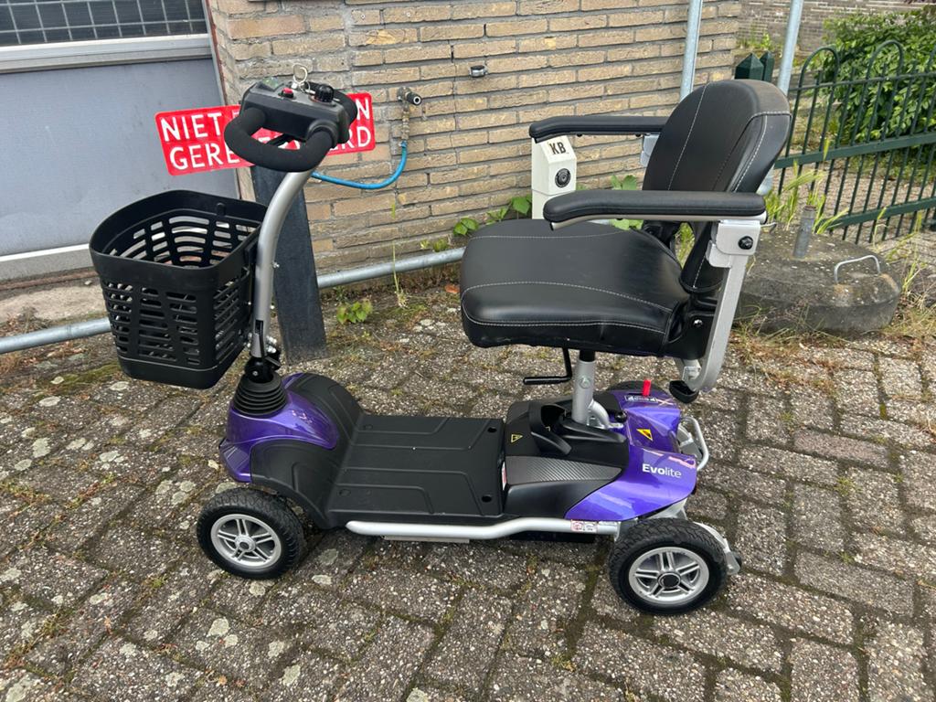 Evolite lichtgewicht lithium accu, Diversen, Brommobielen en Scootmobielen, Gebruikt, 46 km of meer, 10 km/u of minder, Ophalen