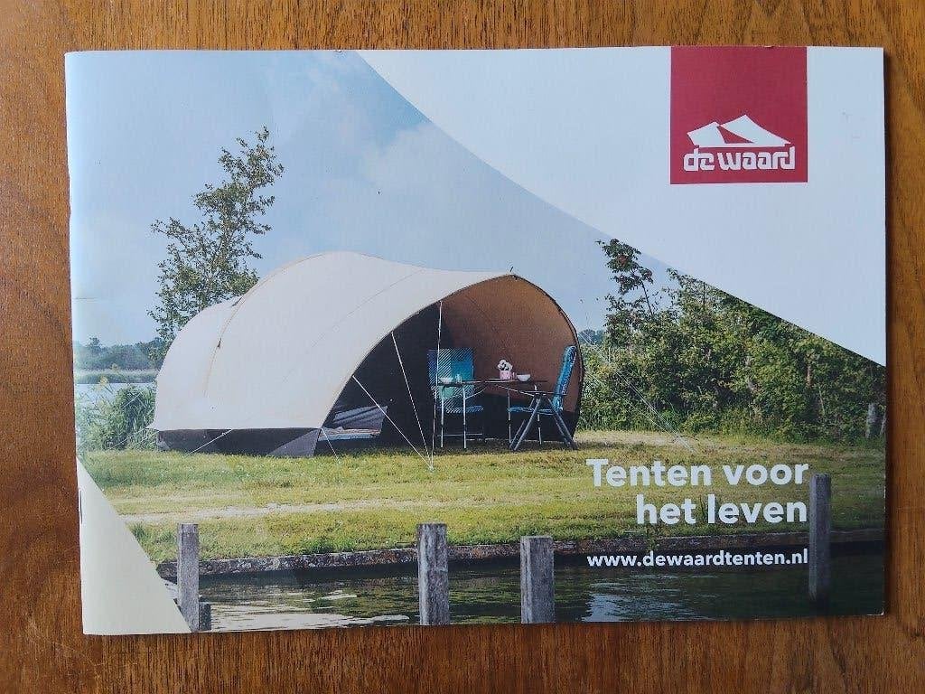 Gratis 2 de Waard tenten catalogussen, Caravans en Kamperen, Tenten, Ophalen of Verzenden, Nieuw