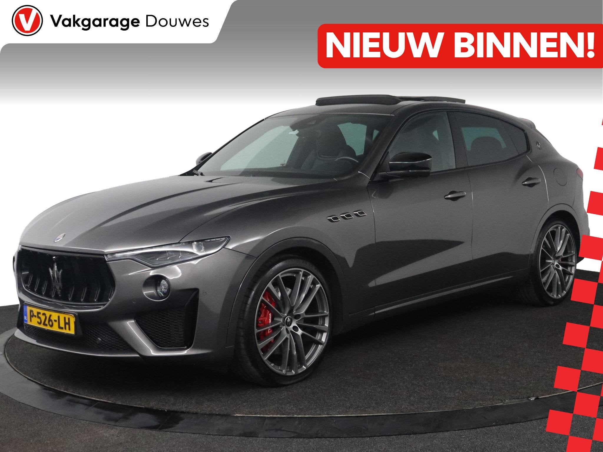 Maserati Levante 3.8 V8 GTS 3.8 V8 531PK | 1e Eigenaar | Pan, Auto's, Automaat, Gebruikt, 2145 kg, Leder
