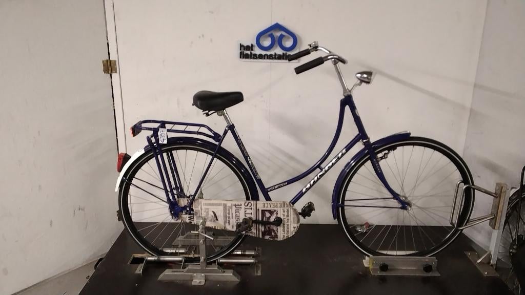 Dutch bicycle group Ranger Damesfiets, Fietsen en Brommers, Terugtraprem, Gebruikt, 56 cm of meer, Ophalen