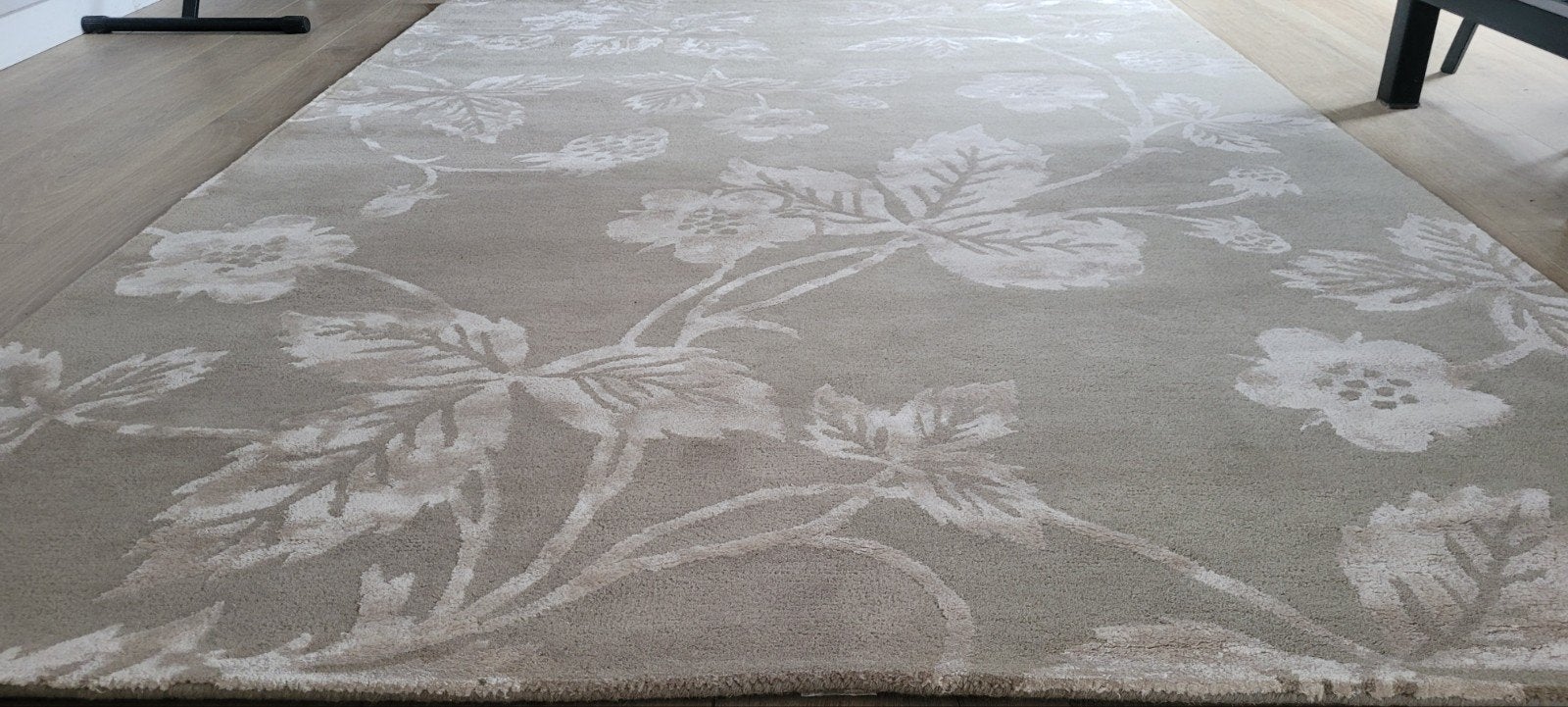 Wedgwood Wild Strawberry 170x240 Taupe grijs wol nieuw!!!!!!, 150 tot 200 cm, Ophalen of Verzenden, Stijlvol klasse comfortabel kwaliteit warm gezellig