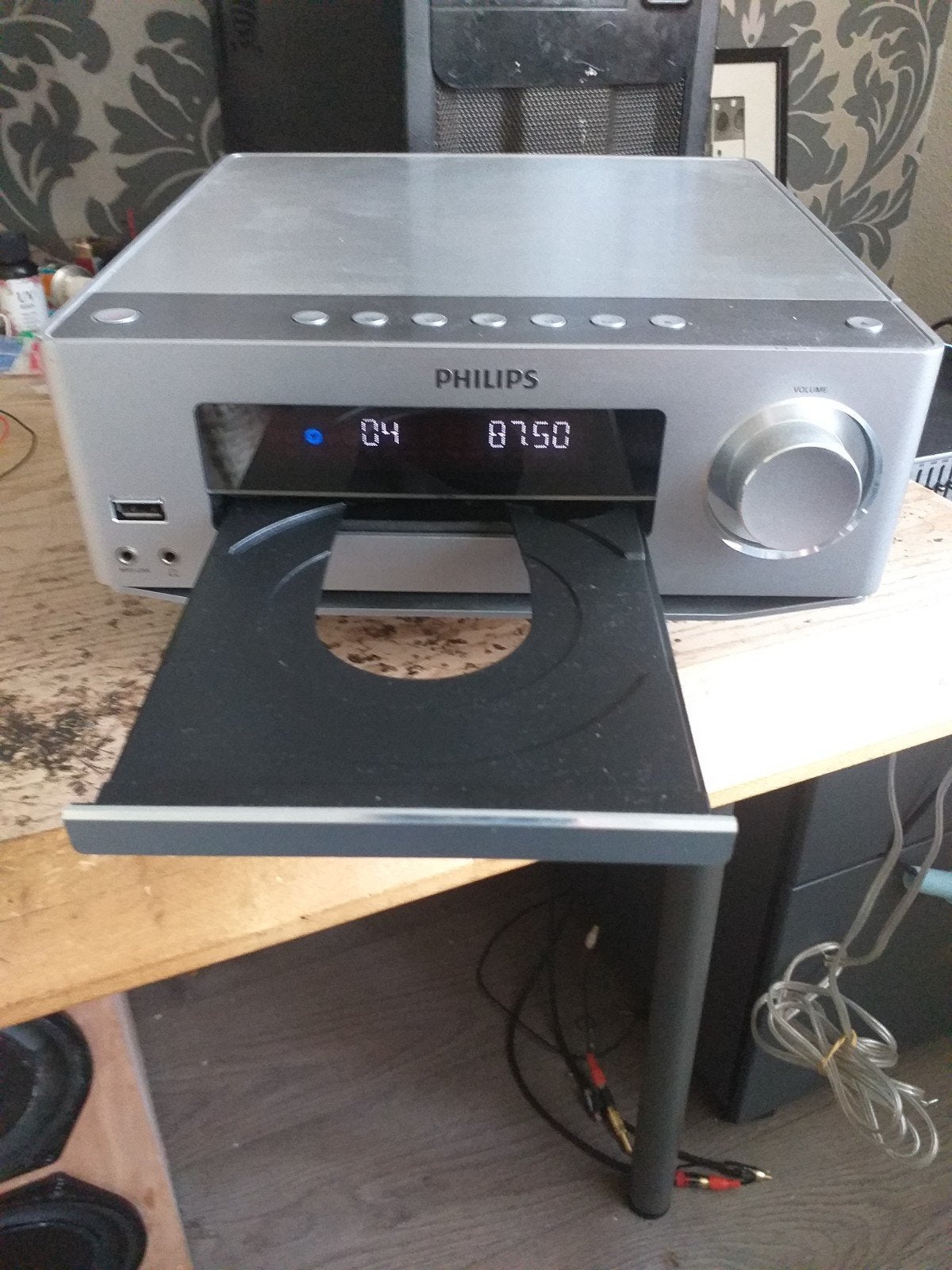 Phillips MCM7000 mini set, Philips, Cd-speler, Ophalen of Verzenden, Zo goed als nieuw