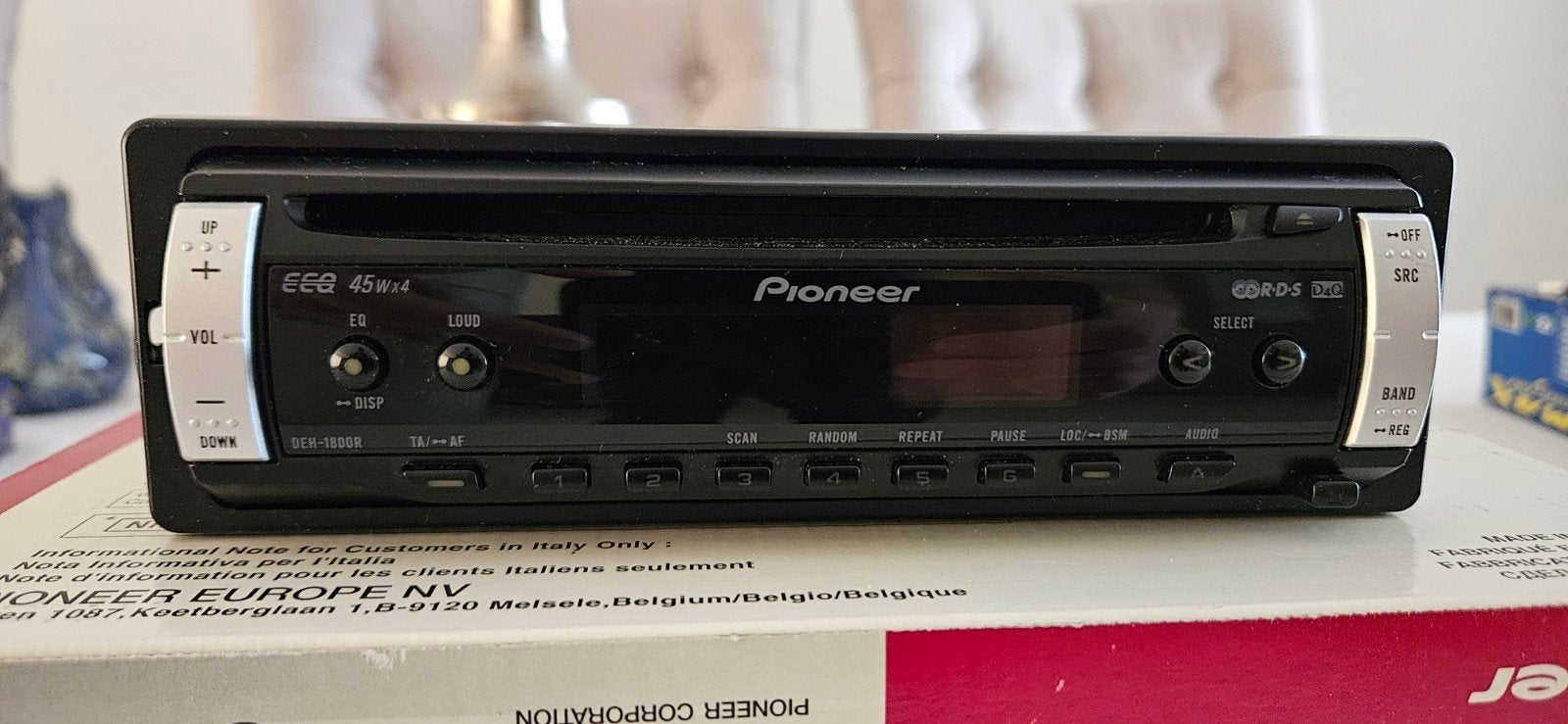 Pioneer Autoradio DEH-1500R met CD-speler, Ophalen of Verzenden, Gebruikt