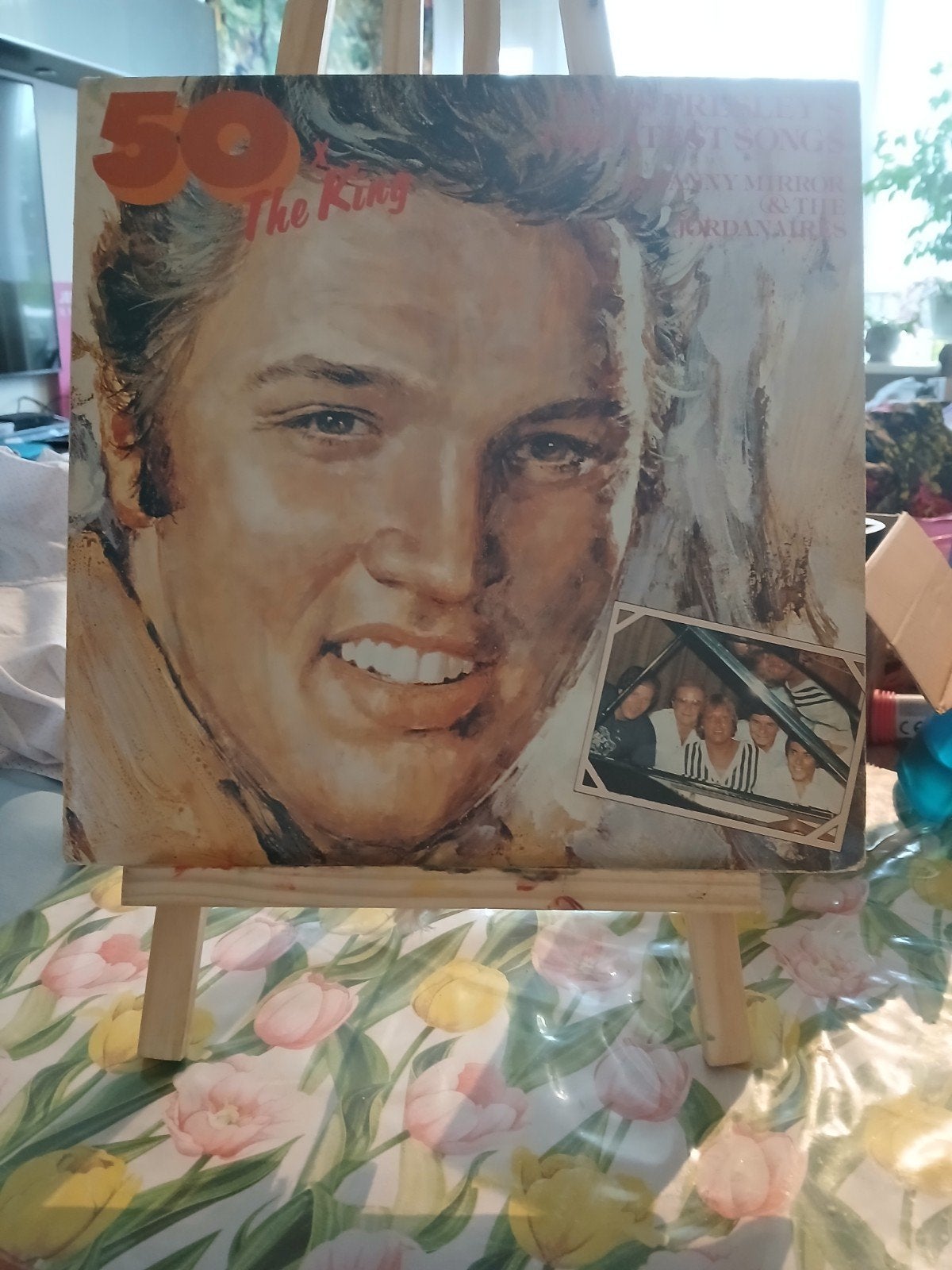 50 Greatest Hits - The King (Elvis Presley) LP, LP, Gebruikt, Pop, Ophalen of Verzenden
