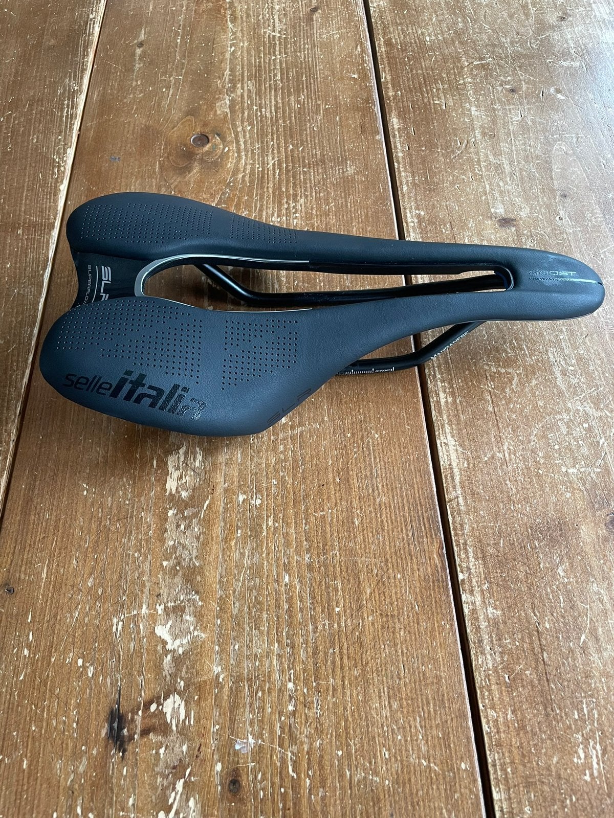Selle Italia SLR Boost Superflow S, Fietsen en Brommers, Fietsonderdelen, Ophalen of Verzenden, Zo goed als nieuw, Zadel