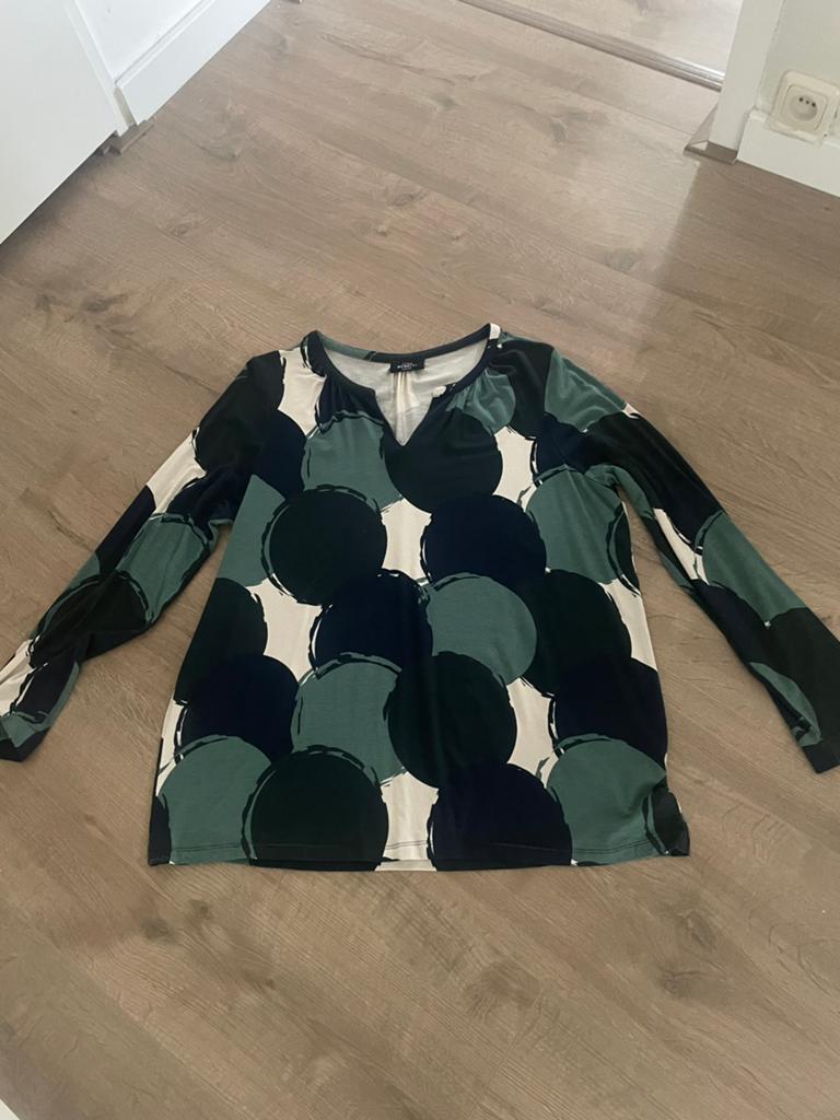 Mooie top lange mouw mt 44/46, Kleding | Dames, Blauw, Maat 46/48 (XL) of groter, Ophalen of Verzenden, Zo goed als nieuw