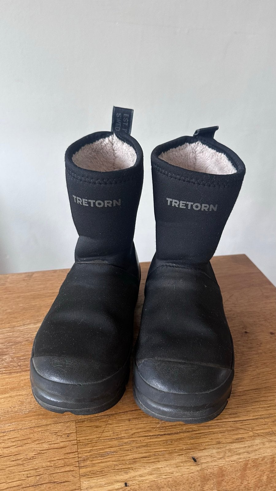 Tretorn gevoerde laarzen maat 28 - zwart, Gebruikt, Jongen of Meisje, Ophalen of Verzenden, Laarzen