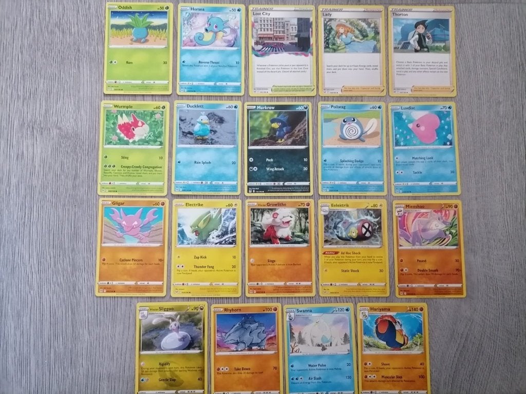 19 nieuwe Pokémon kaarten ( serie: lost origin ), Ophalen of Verzenden, Nieuw, Meerdere kaarten