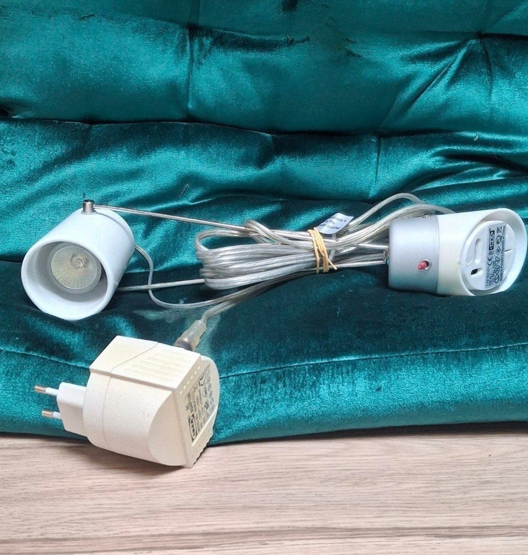 5 Ikea vintage Isfal spotjes., Ophalen of Verzenden