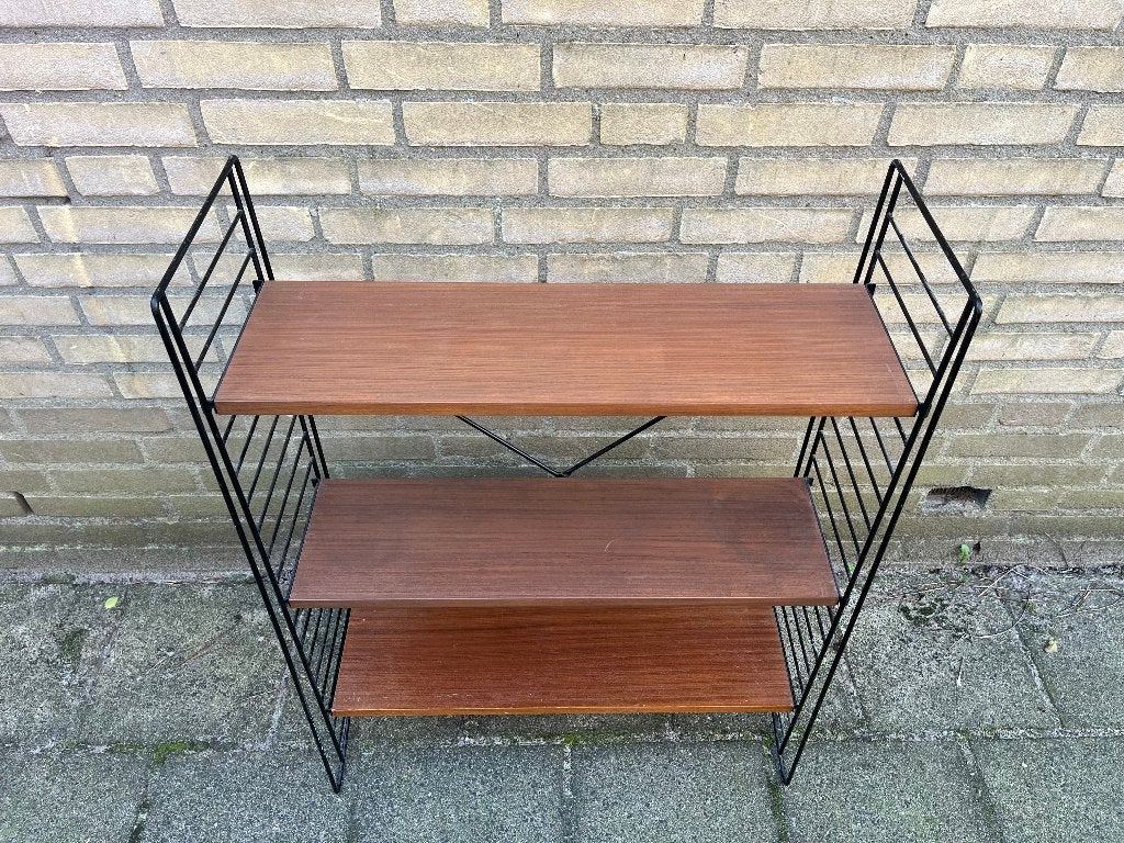 Tomado vrijstaand rek teak, Huis en Inrichting, Ophalen, Gebruikt