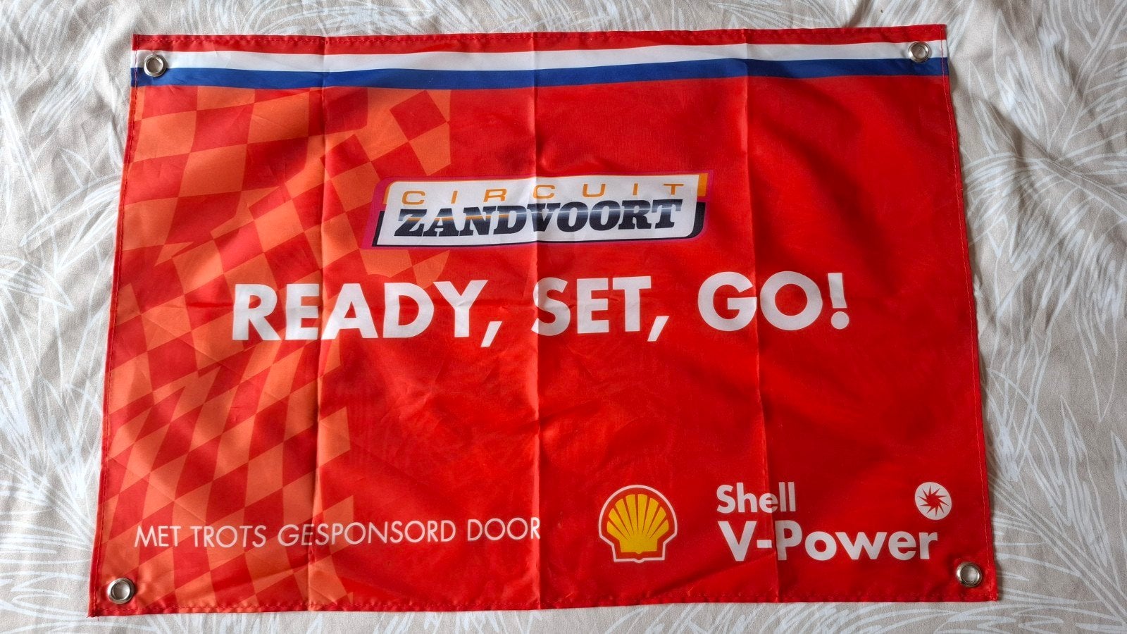 circuit Zandvoort vlag, Ophalen of Verzenden