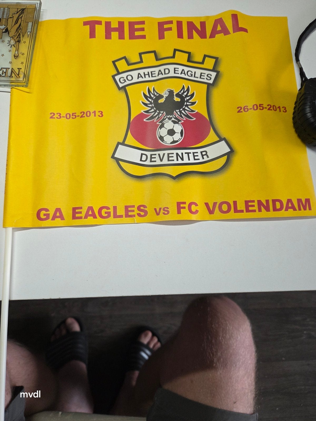 Go Ahead Eagles vs FC Volendam Final Vaantje 2013, Ophalen, Gebruikt, Overige binnenlandse clubs, Overige typen