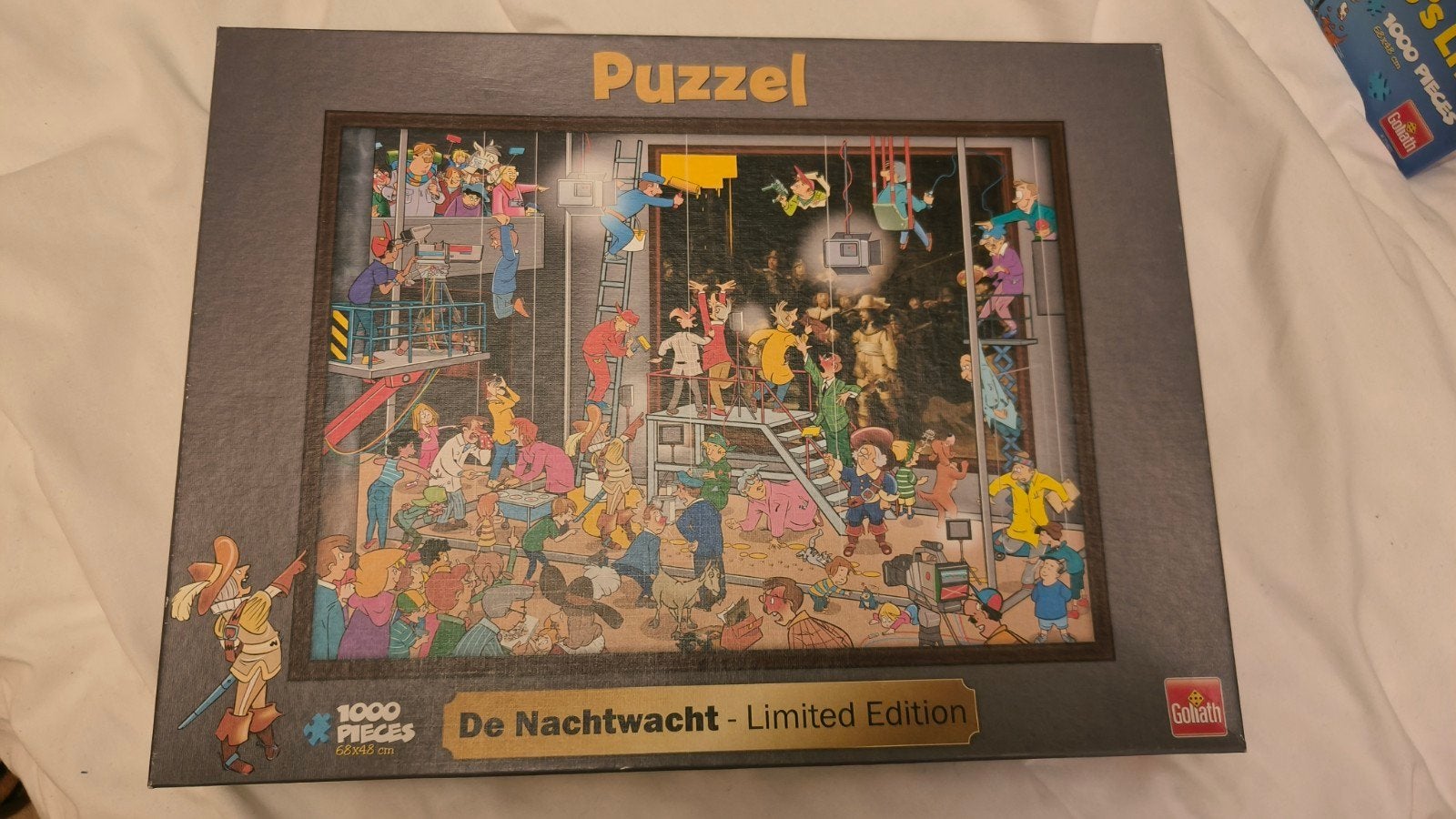 Goliath Puzzel De Nachtwacht - Limited Edition 1000 stukjes, Hobby en Vrije tijd, Denksport en Puzzels, Ophalen of Verzenden, 500 t/m 1500 stukjes