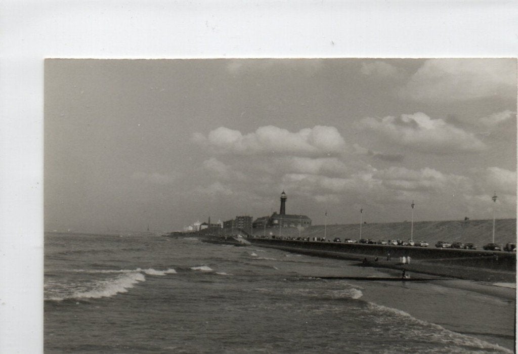 Scheveningen Boulevard foto uit de jaren 60., 1960 tot 1980, Gebruikt, Verzenden, Foto
