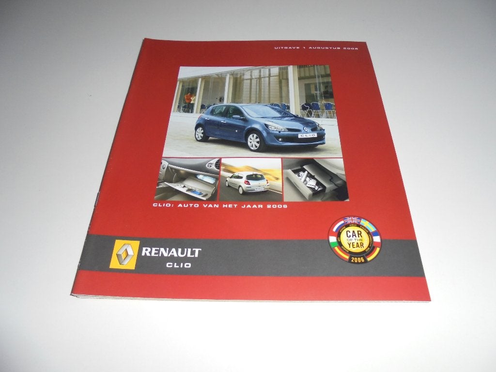 prijslijstbrochure Renault Clio  2006, Ophalen of Verzenden, Nieuw, Renault