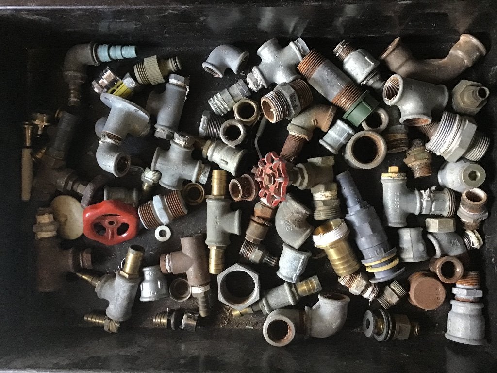 Lucht hulpstukken voor B.V. vaste luchtslang, Doe-het-zelf en Verbouw, Compressors, Minder dan 25 liter, Ophalen of Verzenden