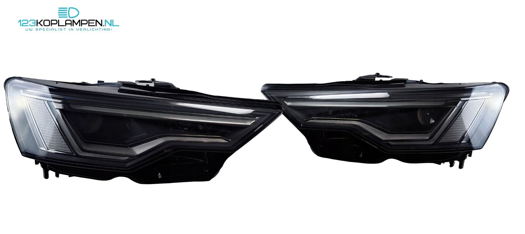 Audi A6 C8 4K0 Full Led Koplamp Koplampen links rechts, Auto-onderdelen, Gebruikt, -, -, -