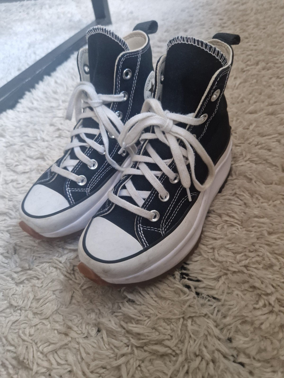 Converse All Star Run Star Hike Zwart Maat 36, Zwart, Converse, Ophalen of Verzenden, Sneakers of Gympen