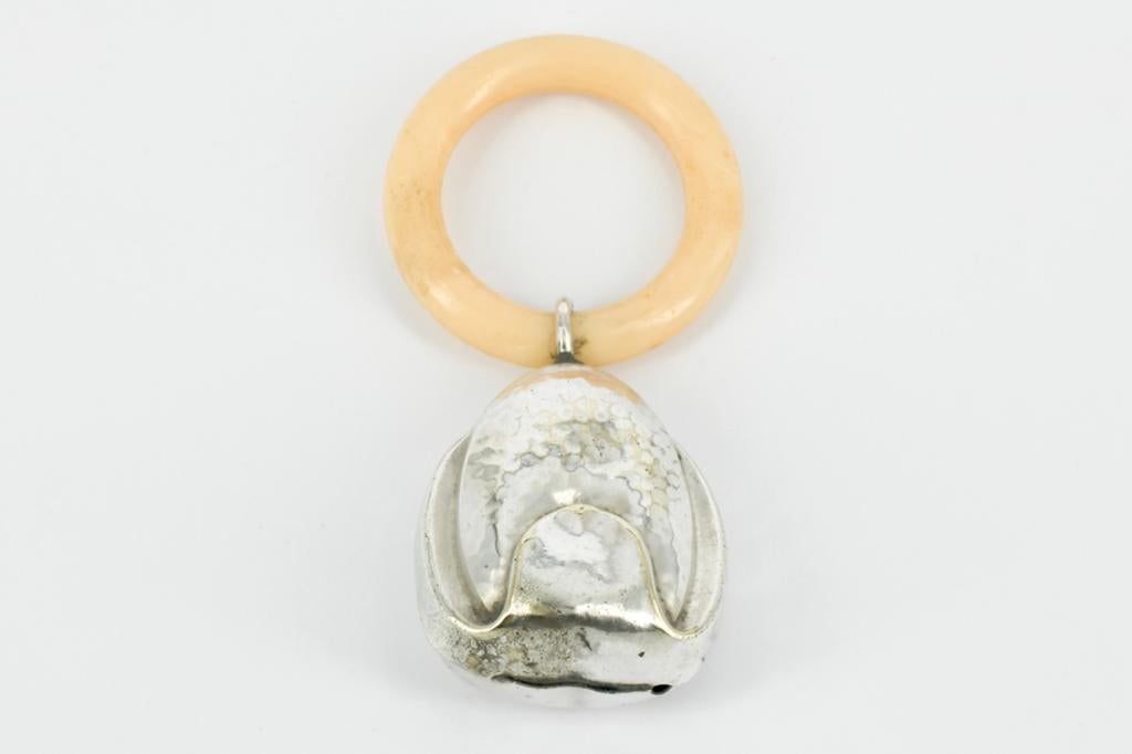 ANTIEKE VERZILVERDE RAMMELAAR, Ophalen of Verzenden, Zilver