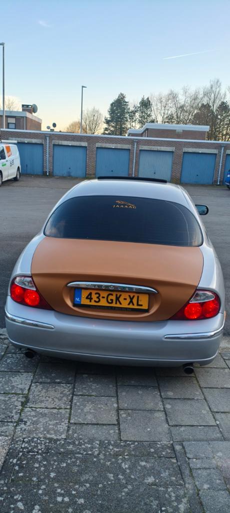 Jaguar S-Type 3.0 V6 Executive AUT 2001 Grijs, Auto's, Jaguar, 238 pk, Zwart, 1850 kg, 2967 cc