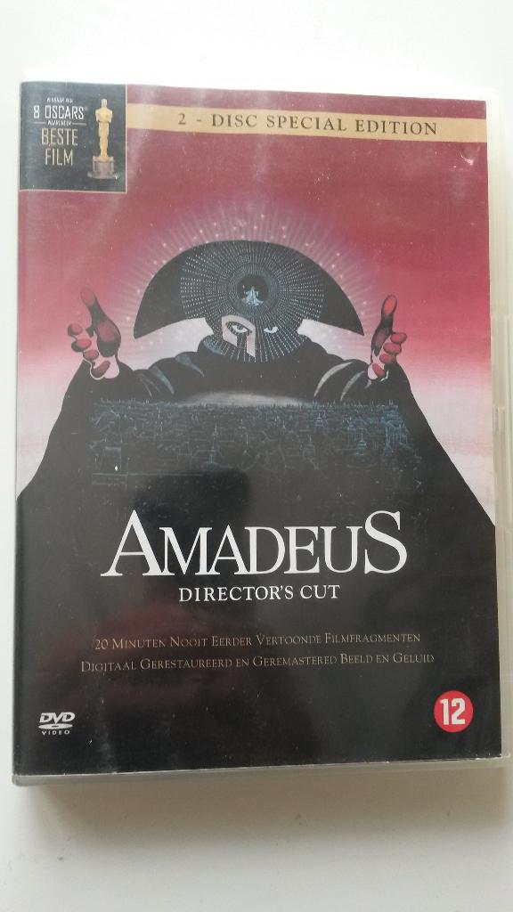 Amadeus 2dvd special edition - Milos Forman, Tom Hulce, Cd's en Dvd's, Dvd's | Klassiekers, Verzenden, 1980 tot heden, Drama, Zo goed als nieuw
