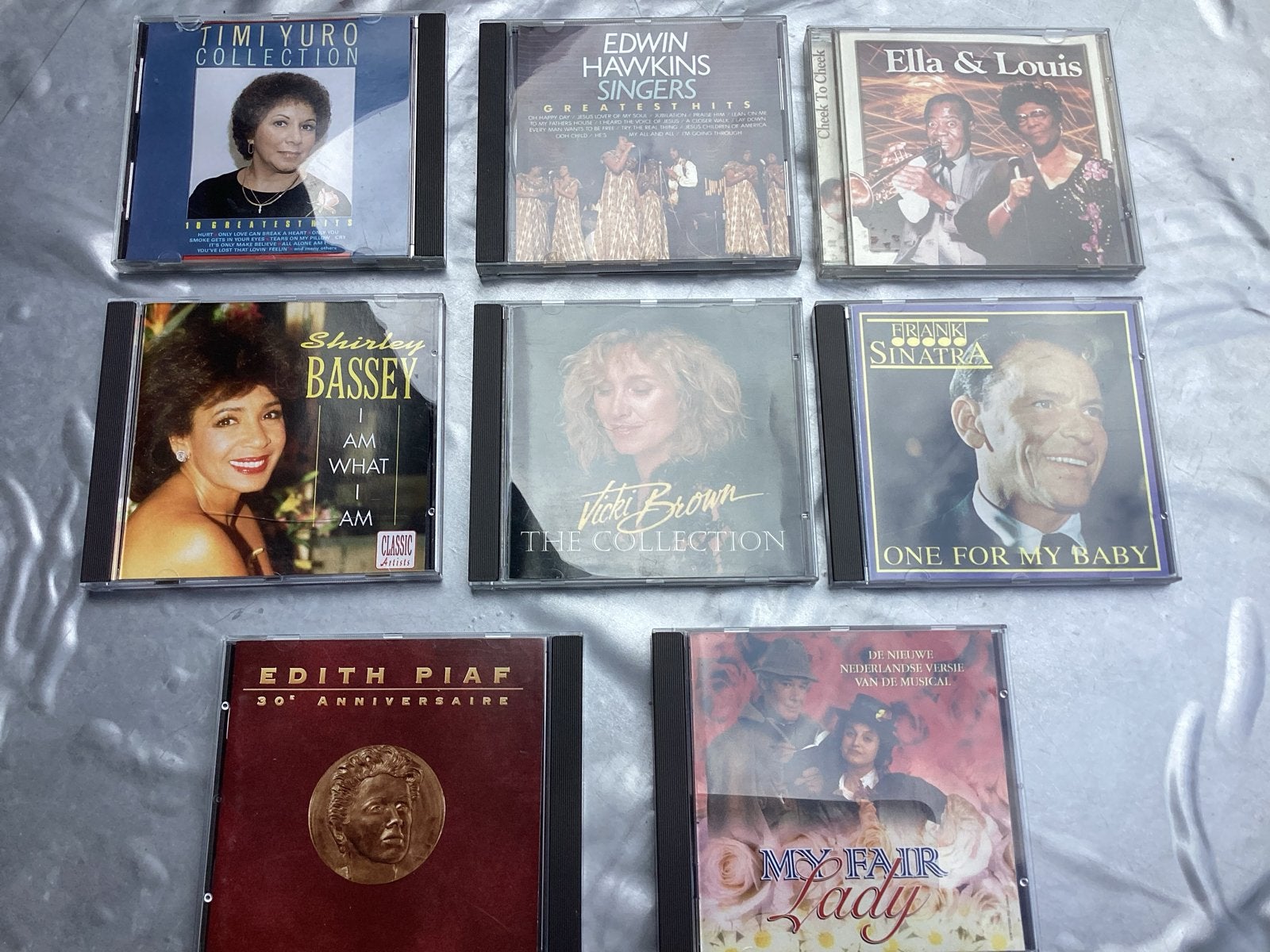 Diverse CD Collectie: Timi Yuro, Shirley Bassey, Frank Sinat, Ophalen of Verzenden, Gebruikt
