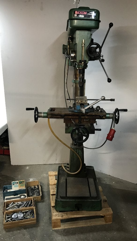 Boor-/ freescombinatie, Rexon, RDM 500 M, 400 volt, Ophalen, Gebruikt, 600 watt of meer, Overige typen
