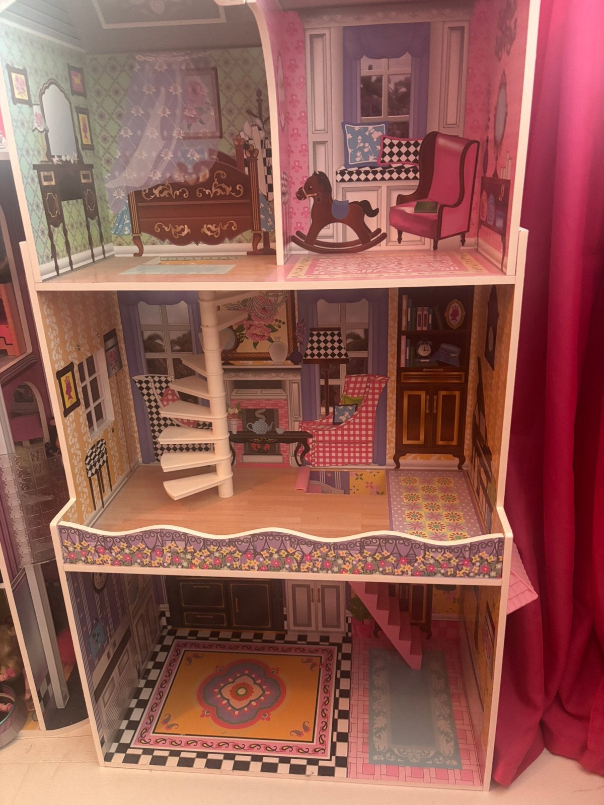 Kidscraft barbiehuis, Ophalen, Zo goed als nieuw