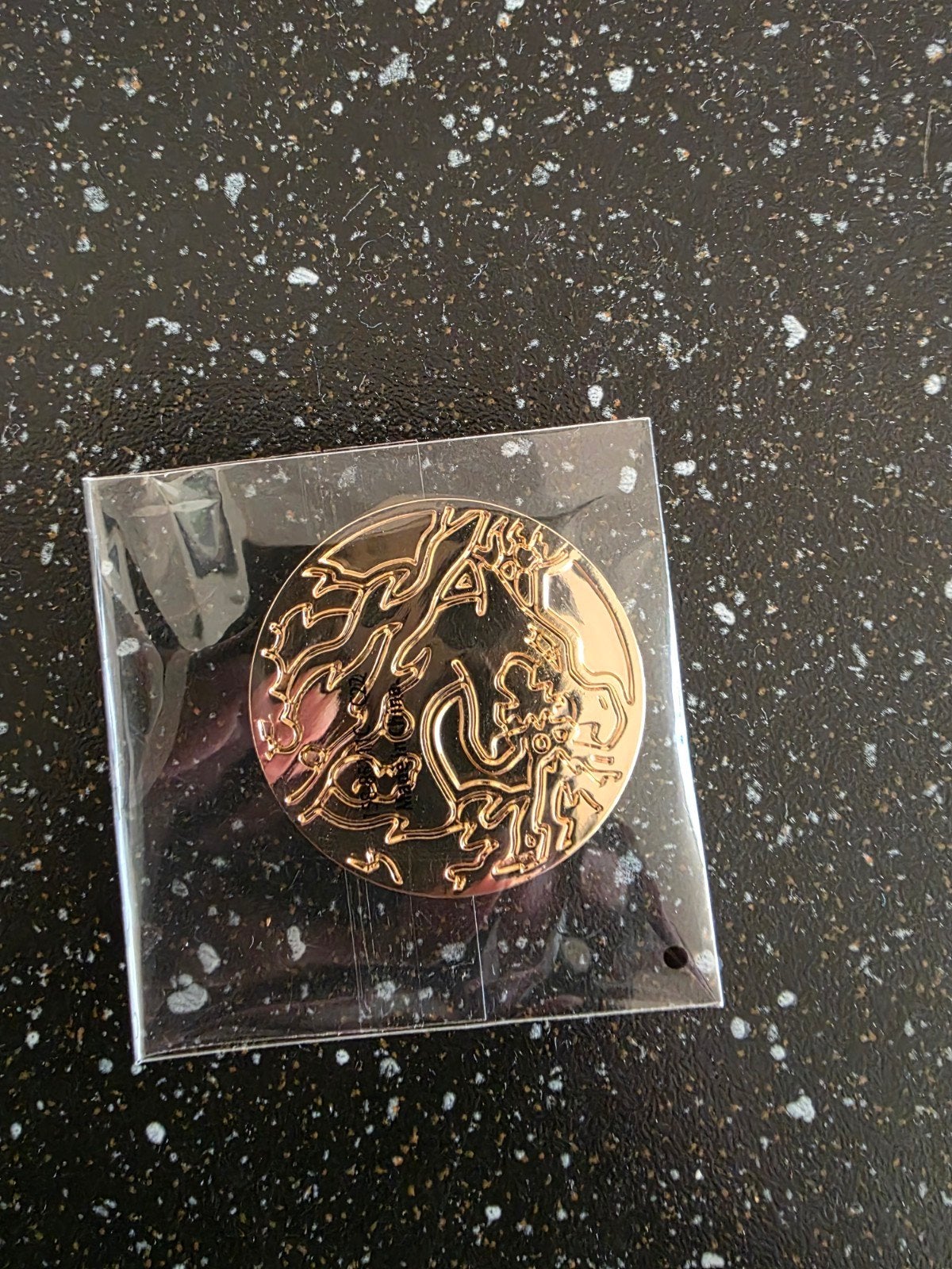 Golden Charizard X/Y Metalen Munt Pokémon TCG, Ophalen of Verzenden, Nieuw, Overige typen
