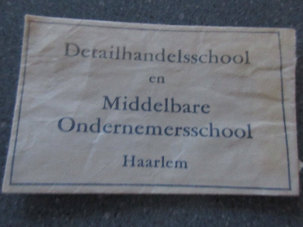 Haarlem, Detailhandelsschool en Middelbare Ondernemerschool, Verzenden, Nederland