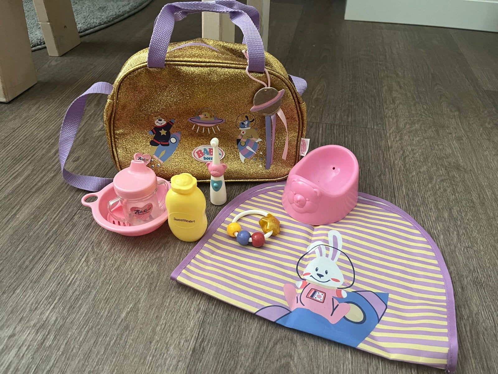 BABY born Luiertas met accessoires, Kinderen en Baby's, Speelgoed | Poppen, Ophalen, Zo goed als nieuw