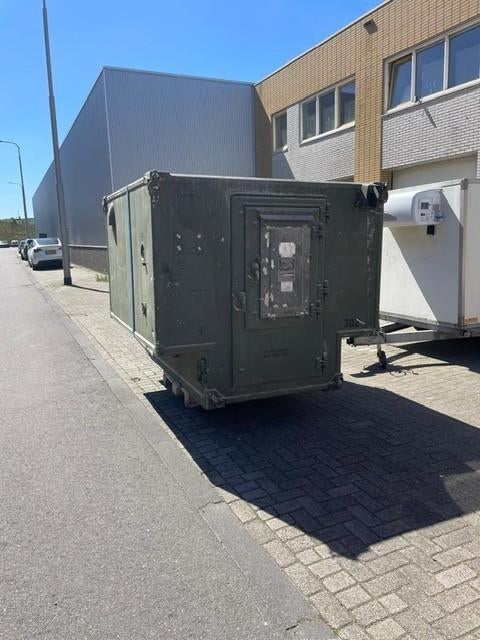 Camperunit aluminium army-style voor op pick up, Caravans en Kamperen, Overige merken, Buscamper of Camperbus, Tot en met 2, Particulier