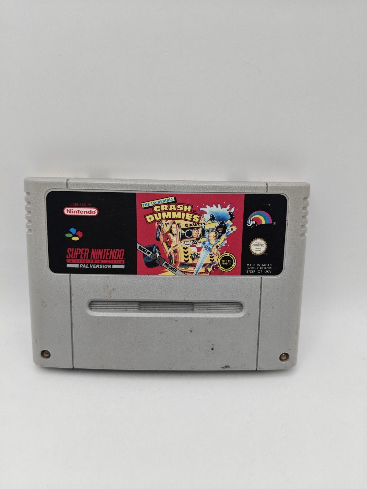 The Incredible Crash Dummies SNES, Gebruikt, 1 speler, Onbekend, Ophalen of Verzenden