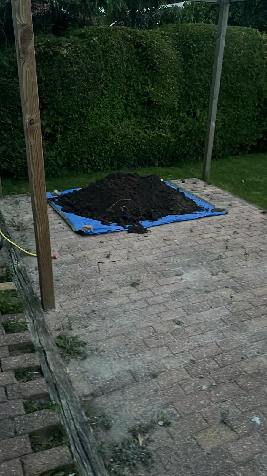Gratis zwarte grond, Tuin en Terras, Ophalen, Nieuw, Overige typen