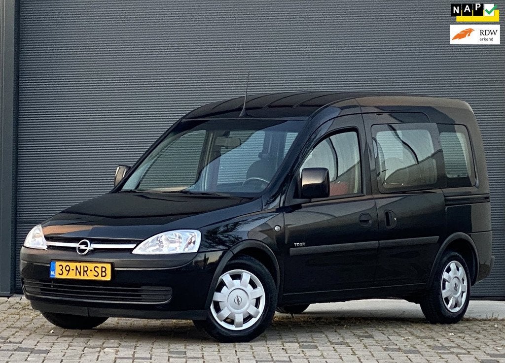Opel Tour 1.6 Njoy 5PERSOONS AIRCO NAP KILOMETERSTAND IN PER, Voorwielaandrijving, 450 kg, Gebruikt, Overige modellen