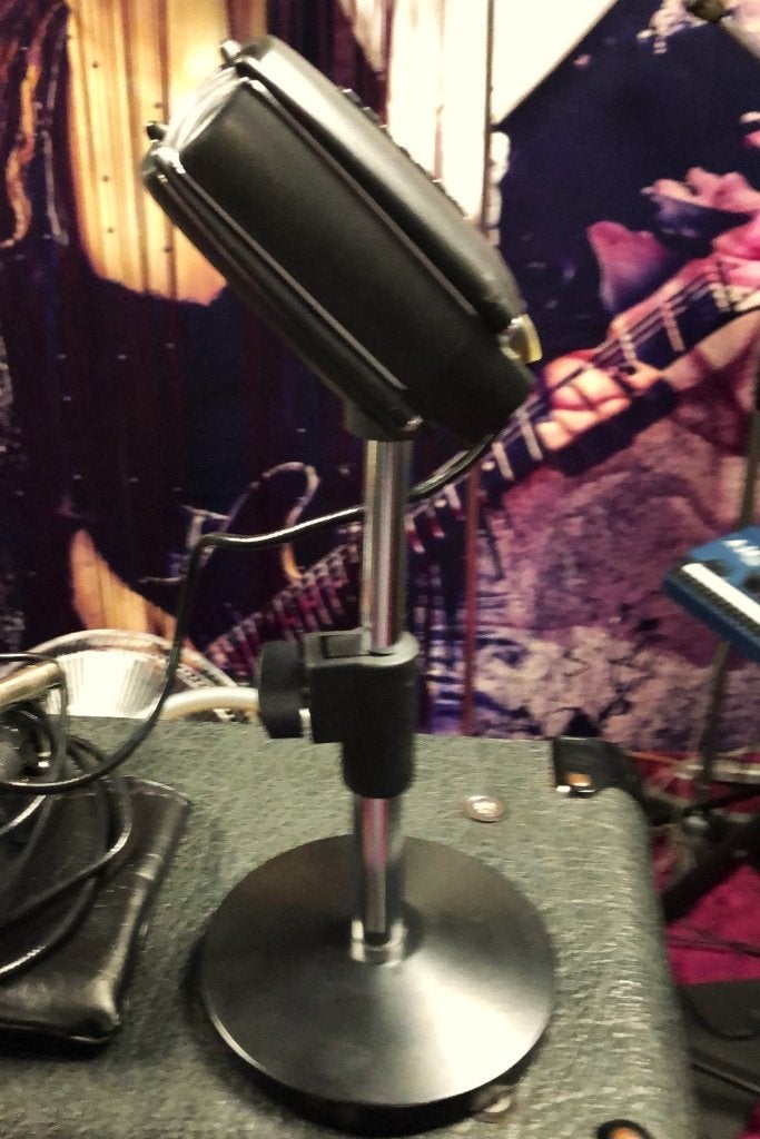Philips EL6121 omnidirectional microphone+XLR Kabel(+-1960), Ophalen of Verzenden, Zo goed als nieuw, Studiomicrofoon