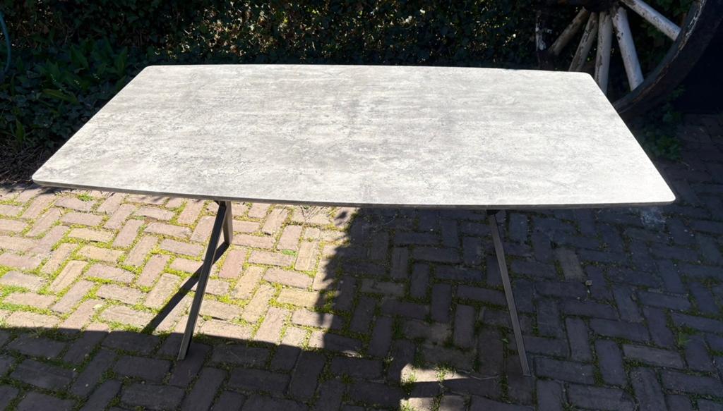Eetttafel 90 x 160, Huis en Inrichting, Tafels | Eettafels, Ophalen, Gebruikt, 150 tot 200 cm, 50 tot 100 cm
